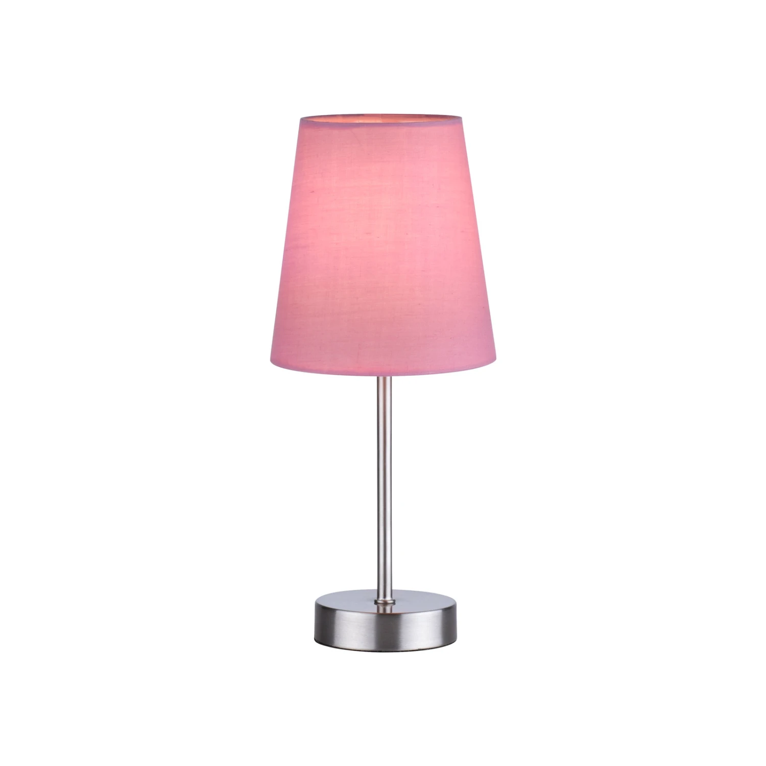 Lampe à Poser Heinrich Abat-jour En Tissu Rose 3 Lampe à Poser Heinrich Abat-jour En Tissu Rose