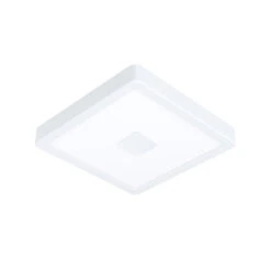 EGLO Plafonnier Extérieur LED Iphias 2, 21x21 cm, Blanc