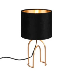 Lampe à Poser Grace, Ø 18 cm, Noire/dorée 7 Lampe à Poser Grace, Ø 18 cm, Noire/dorée -Sélectionnez Les Magasins D'Éclairage 10002449 1