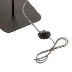 Lampadaire Zelda Avec Abat-jour Rond En Tissu Gris 17 Lampadaire Zelda Avec Abat-jour Rond En Tissu Gris -Sélectionnez Les Magasins D'Éclairage 10002796 7