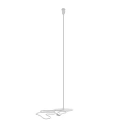 Support Pour Lampadaire Petit à Douille E27, Blanc