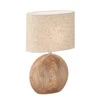 Lampe à Poser Tobse Couleur Bois/sable 53 cm -Sélectionnez Les Magasins D'Éclairage 10004420