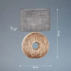 Lampe à Poser Hanke Hauteur 53 cm -Sélectionnez Les Magasins D'Éclairage 10004425 2