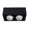 Downlight Box II, à Deux Lampes, Noir -Sélectionnez Les Magasins D'Éclairage 10004446