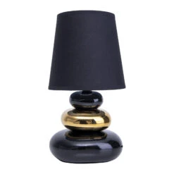 Lampe Table Stoney, Pied Céramique Abat-jour Tissu 12 Lampe Table Stoney, Pied Céramique Abat-jour Tissu -Sélectionnez Les Magasins D'Éclairage 10010309 2