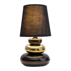 Lampe Table Stoney, Pied Céramique Abat-jour Tissu 13 Lampe Table Stoney, Pied Céramique Abat-jour Tissu -Sélectionnez Les Magasins D'Éclairage 10010309 3