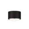 Puk! 120 One Spot LED Lentille Mate, Noir