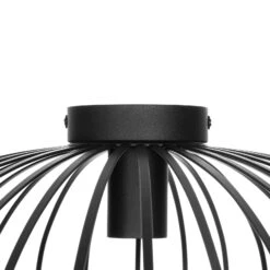 Lindby Maivi Plafonnier Cage Noir 50 cm -Sélectionnez Les Magasins D'Éclairage 10012903 7
