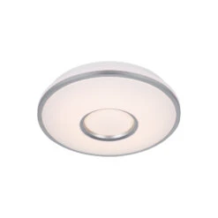Lindby Furgo Plafonnier LED IP44 Chromé
