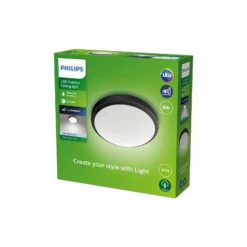 Philips Doris Luminaire LED IP54 4 000 K Noir -Sélectionnez Les Magasins D'Éclairage 10013823 2