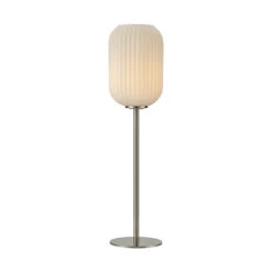 Markslöjd Lampe à Poser Cava, Abat-jour Verre Opale Rainuré 8 Markslöjd Lampe à Poser Cava, Abat-jour Verre Opale Rainuré -Sélectionnez Les Magasins D'Éclairage 10014639 2