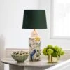 PR Home Li Na Lampe Abat-jour Velours Vert Ø 30 cm -Sélectionnez Les Magasins D'Éclairage 10015557