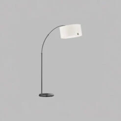 Schöner Wohnen Bowe Lampadaire Arqué, Noir/blanc -Sélectionnez Les Magasins D'Éclairage 10017610 2