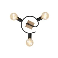 Globo Plafonnier Martha Avec Bois, Spirale, à 3 Lampes 8 Globo Plafonnier Martha Avec Bois, Spirale, à 3 Lampes -Sélectionnez Les Magasins D'Éclairage 10018058 2