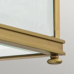 Plafonnier D’extérieur Holborn, Laiton Brossé -Sélectionnez Les Magasins D'Éclairage 10018636 3