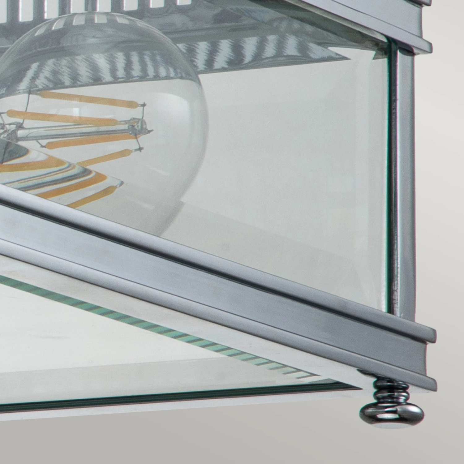 Plafonnier Holborn, Angulaire Chromé Poli 4 Plafonnier Holborn, Angulaire Chromé Poli – Image 2