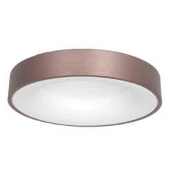 Plafonnier LED Ringlede, 2 700 K Ø 48 cm Bronze