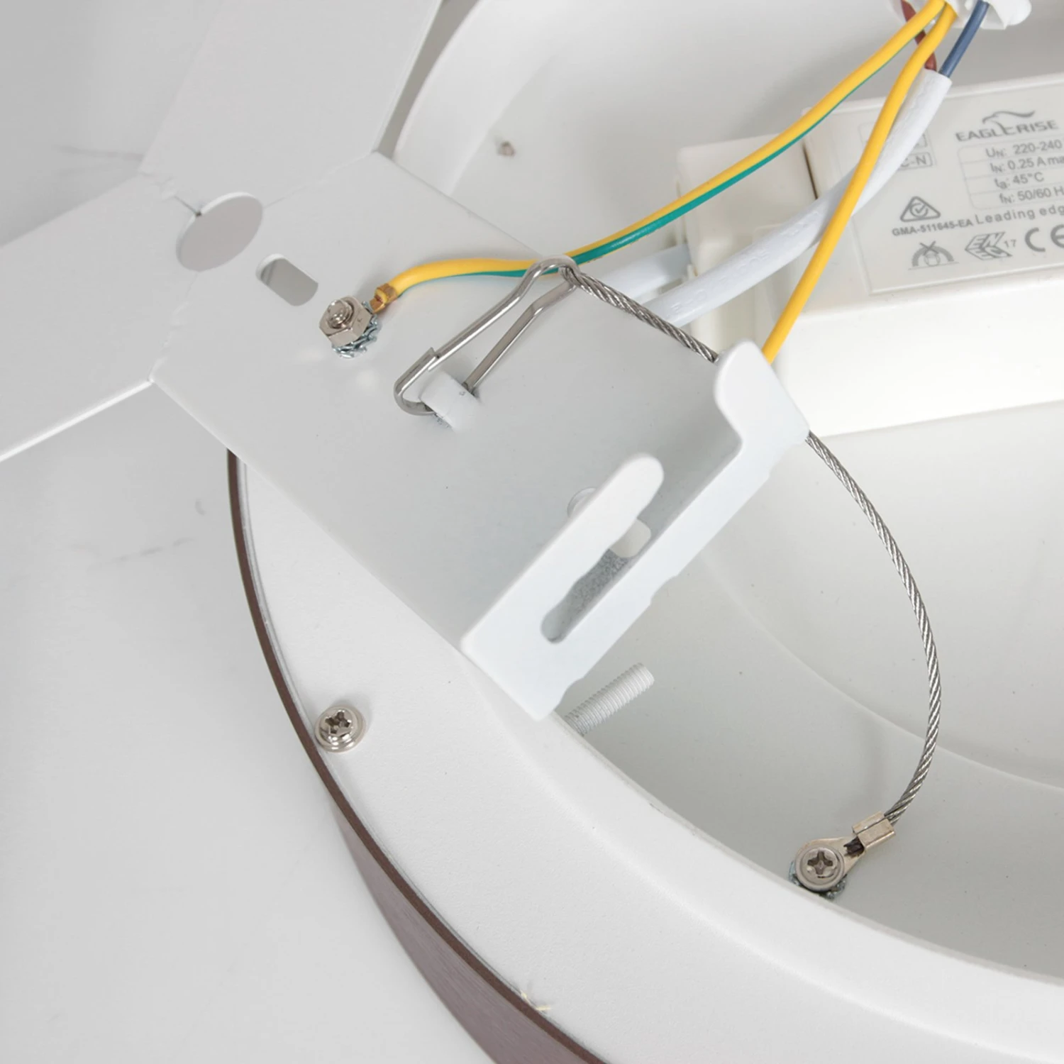 Plafonnier LED Ringlede, 2 700 K Ø 48 cm Bronze 7 Plafonnier LED Ringlede, 2 700 K Ø 48 cm Bronze – Image 5