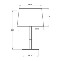 Lampe à Poser Mikado LT Avec Abat-jour En Tissu -Sélectionnez Les Magasins D'Éclairage 1065076 2