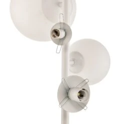 Lampadaire Bloom à Quatre Lampes, Blanc 18 Lampadaire Bloom à Quatre Lampes, Blanc -Sélectionnez Les Magasins D'Éclairage 1078100 7