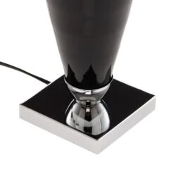 Lampe à Poser Lund Blanche Et Noire, Hauteur 60 Cm -Sélectionnez Les Magasins D'Éclairage 1089459 6