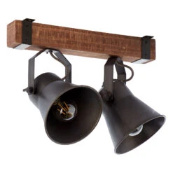 BRILLIANT Spot Pour Plafond Plow, Noir/bois Foncé 16 BRILLIANT Spot Pour Plafond Plow, Noir/bois Foncé -Sélectionnez Les Magasins D'Éclairage 1509555 5