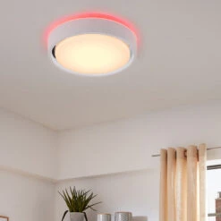 Plafonnier LED Talena M RVB CCT, Capteur, Blanc -Sélectionnez Les Magasins D'Éclairage 1510523 2