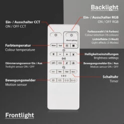 Plafonnier LED Talena M RVB CCT, Capteur, Blanc -Sélectionnez Les Magasins D'Éclairage 1510523 8