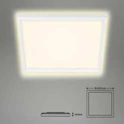 Plafonnier LED 7364, 42 X 42 cm, Blanc 12 Plafonnier LED 7364, 42 X 42 cm, Blanc -Sélectionnez Les Magasins D'Éclairage 1510537 4