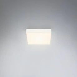 Plafonnier LED Flame, 15,7 X 15,7 Cm, Blanc