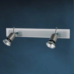 Busch Plafonnier En Verre SARA à 2 Lampes