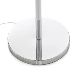 Lampadaire Maarit Abat-jour En Tissu, Blanc/chromé -Sélectionnez Les Magasins D'Éclairage 1573019 6