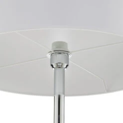 Lampadaire Maarit Abat-jour En Tissu, Blanc/chromé -Sélectionnez Les Magasins D'Éclairage 1573019 7