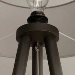 Lampadaire Mabia, Trépied, Gris/noir -Sélectionnez Les Magasins D'Éclairage 1573033 4