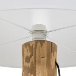 Lampadaire Pino Simple, Abat-jour Blanc, Pied Brun 18 Lampadaire Pino Simple, Abat-jour Blanc, Pied Brun -Sélectionnez Les Magasins D'Éclairage 1573106 7