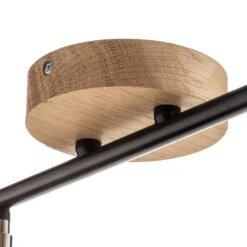 Envolight Merlo Plafonnier Chêne Huilé, 4 Lampes -Sélectionnez Les Magasins D'Éclairage 1573422 5