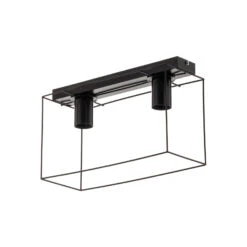 Plafonnier Trap, Noir, à Deux Lampes -Sélectionnez Les Magasins D'Éclairage 1573494 2