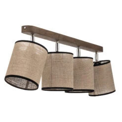 Spot Pour Plafond Tubo, Pin, Beige, à 4 Lampes -Sélectionnez Les Magasins D'Éclairage 1573509 3