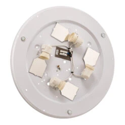 Plafonnier Tubo, Abat-jour Tissu, Beige, Ø 48 cm -Sélectionnez Les Magasins D'Éclairage 1573518 6