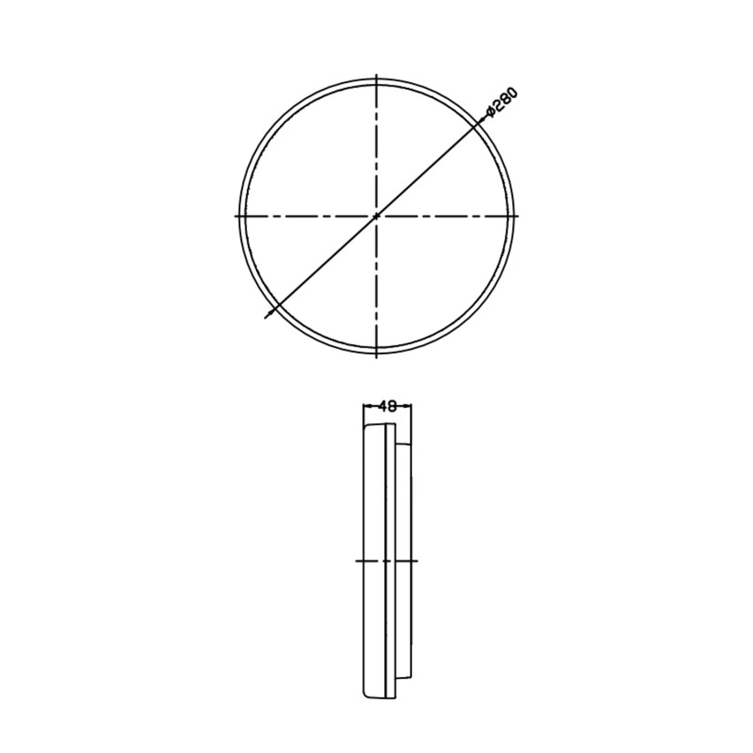 Plafonnier D’extérieur LED Altais Motion 18W Ø28cm 9 Plafonnier D’extérieur LED Altais Motion 18W Ø28cm – Image 7