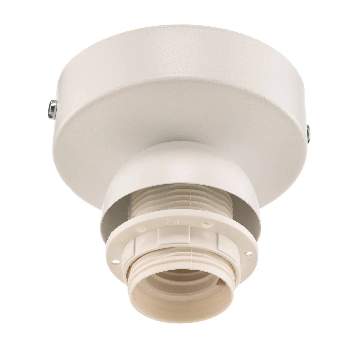 Plafonnier Trio Jute, Brun Nature/blanc, Ø45cm 9 Plafonnier Trio Jute, Brun Nature/blanc, Ø45cm – Image 7