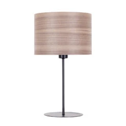 Envolight Veneer Lampe à Poser Noyer Ø 25 Cm -Sélectionnez Les Magasins D'Éclairage 2616403 2
