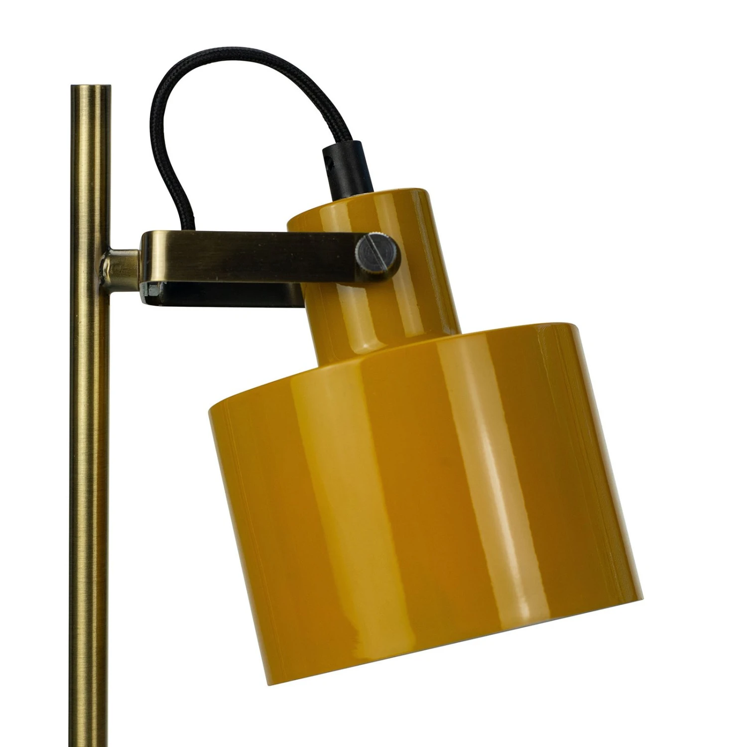 Dyberg Larsen Ocean Lampe Curry/laiton/turquoise 4 Dyberg Larsen Ocean Lampe Curry/laiton/turquoise – Image 2