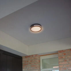 Plafonnier D'extérieur LED Rola, Noir Mat 9 Plafonnier D'extérieur LED Rola, Noir Mat -Sélectionnez Les Magasins D'Éclairage 3009050 2