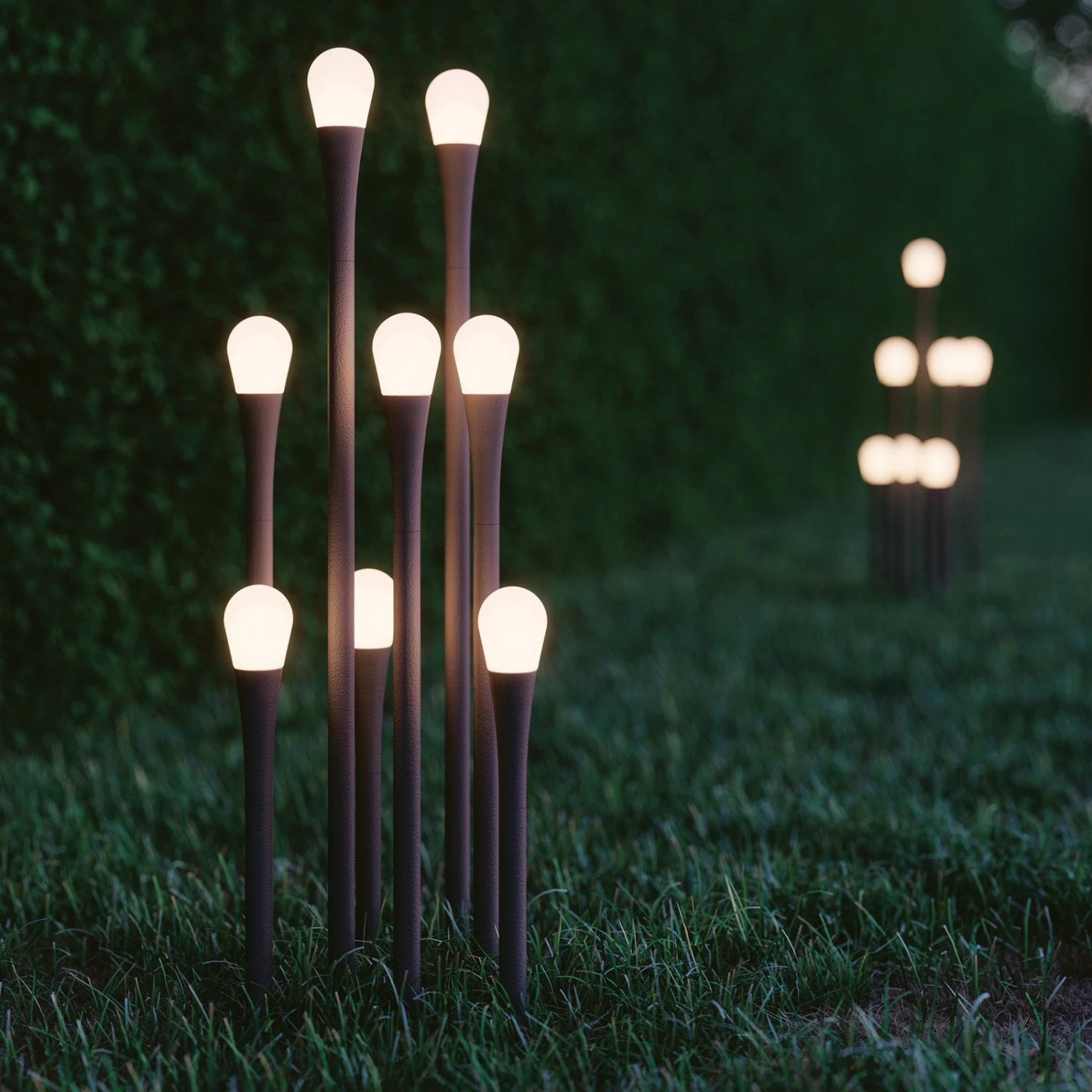 Borne Lumineuse Drop, IP65, 74 cm 3 Borne Lumineuse Drop, IP65, 74 cm