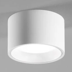 Plafonnier LED Ringo Blanc Avec IP54