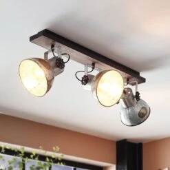 EGLO Plafonnier Barnstaple Au Look Industriel 3 Lampes 11 EGLO Plafonnier Barnstaple Au Look Industriel 3 Lampes -Sélectionnez Les Magasins D'Éclairage 3032138 4