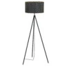 EGLO Lampadaire Marasales En Tissu, Trépied