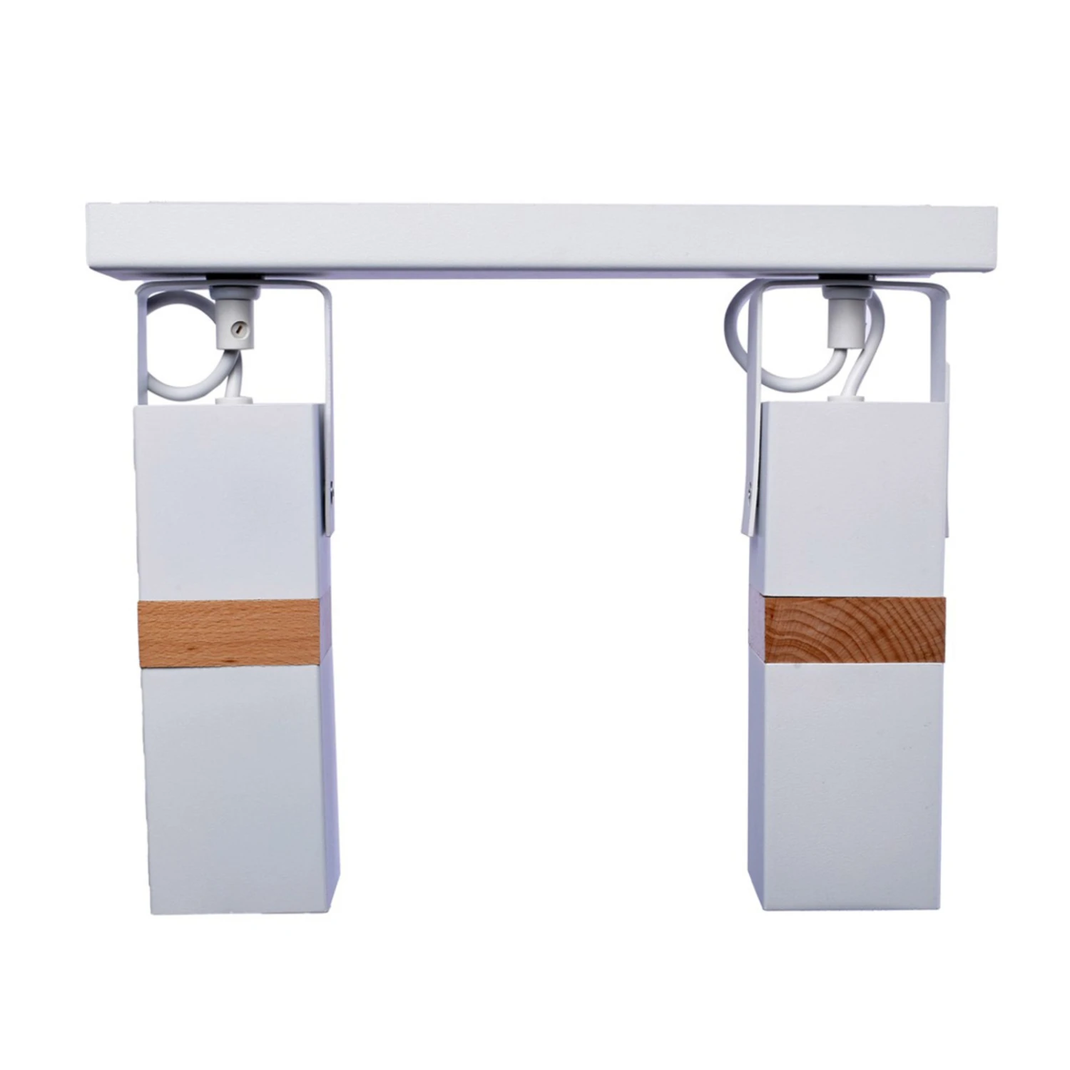 Spot Pour Plafond Vidar, Blanc, à Deux Lampes 5 Spot Pour Plafond Vidar, Blanc, à Deux Lampes – Image 3