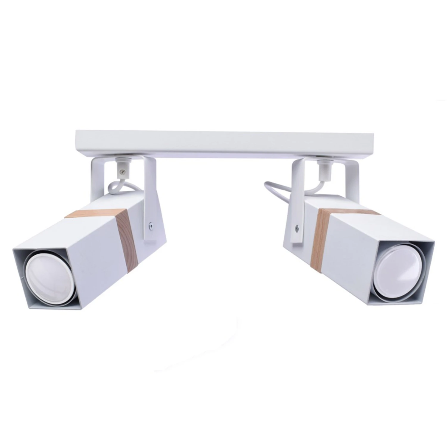 Spot Pour Plafond Vidar, Blanc, à Deux Lampes 3 Spot Pour Plafond Vidar, Blanc, à Deux Lampes